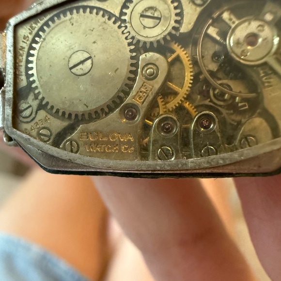 Bulova Silver-Tone Rectangular Watch - Picture 7 of 9